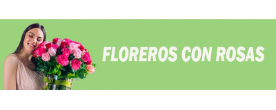 Floreros con rosas frescas y hermosas - Entrega a domicilio - Enviaflores.cl