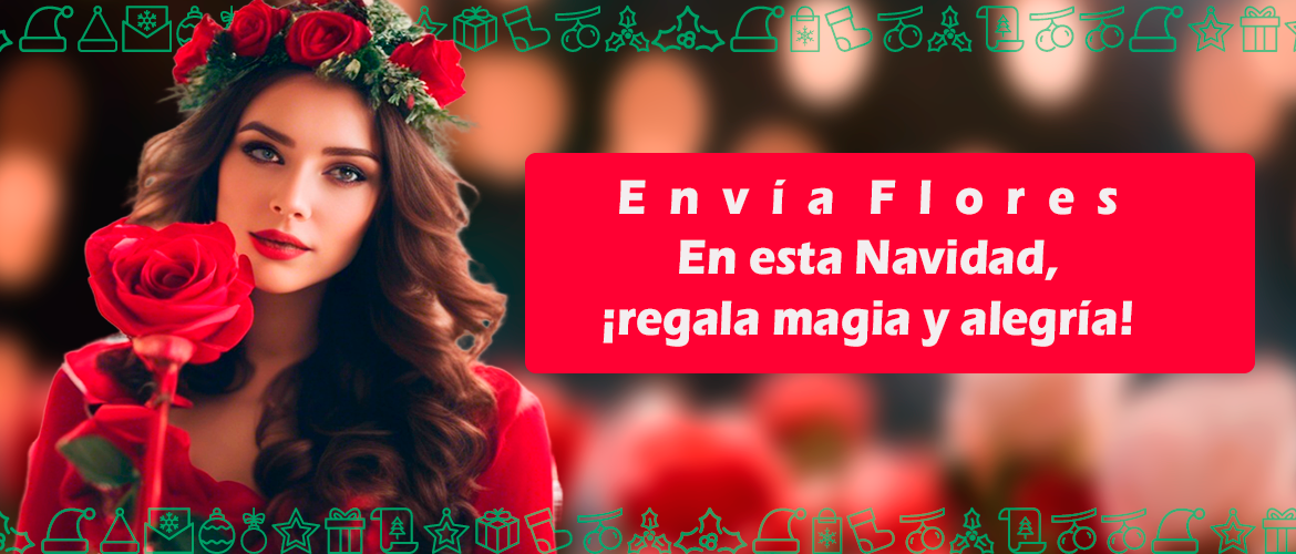 ENVIA FLORES A DOMICILIO EN NAVIDAD